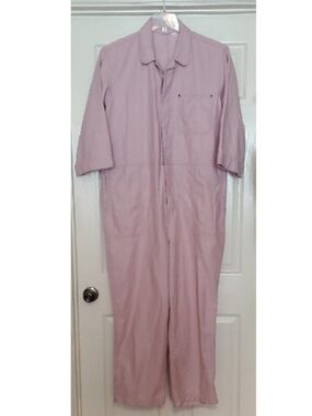 XL Gap Pale Plum Coverall Button fly Jumpsuit